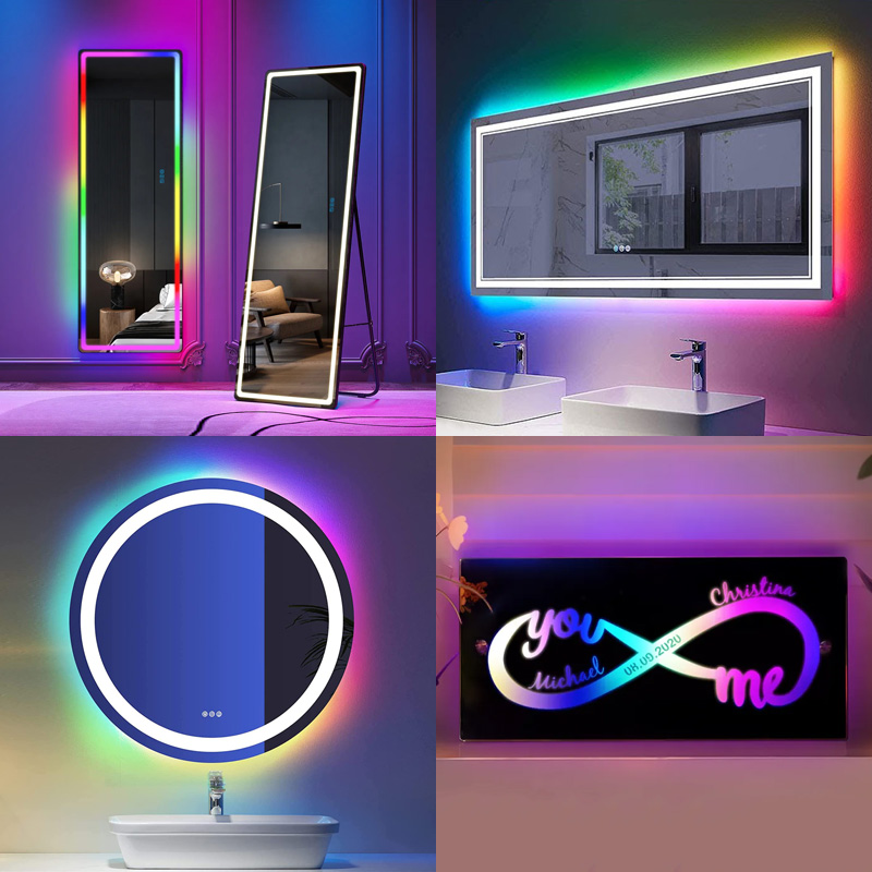 全尺寸 4x8 用于 LED 鏡子制作項(xiàng)目的光纖激光雕刻機(jī) 全尺寸 4x8 用于 LED 鏡子制作項(xiàng)目的光纖激光雕刻機(jī)