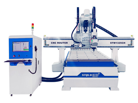 4x8直排式自動換刀數(shù)控木工雕刻機特價出售