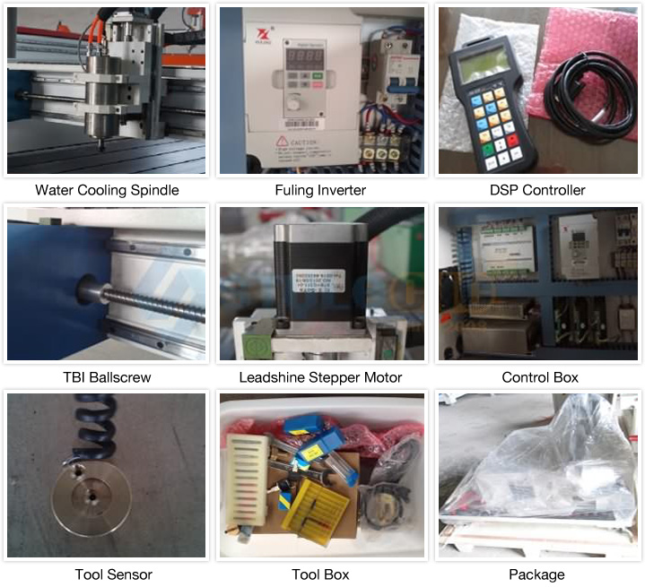 適用于小型企業(yè)的迷你臺(tái)式數(shù)控雕刻機(jī)的主要部件 適用于小型企業(yè)的迷你臺(tái)式數(shù)控雕刻機(jī)的主要部件