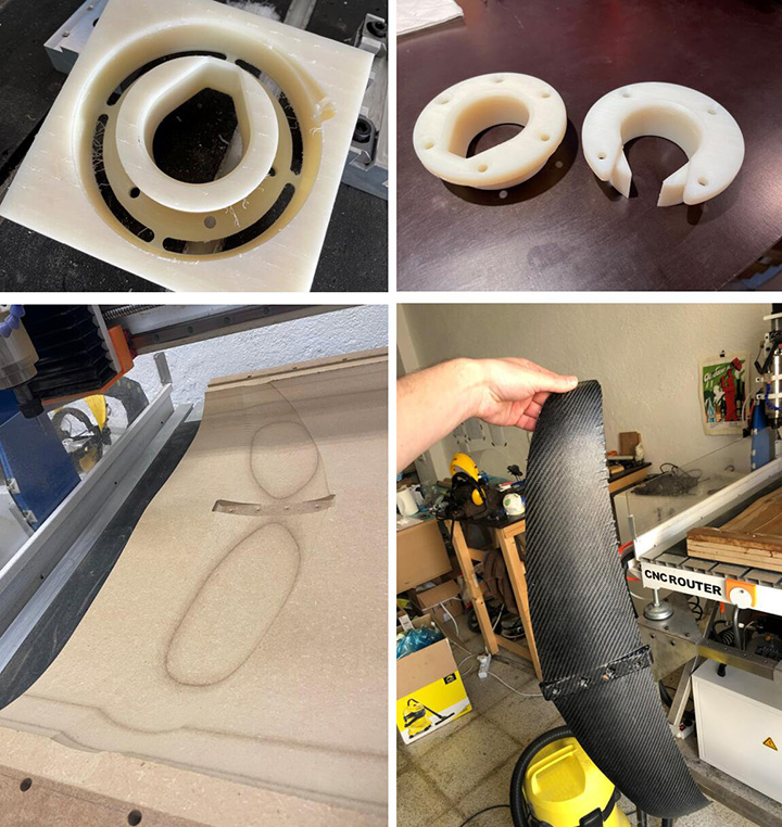 4x4自動換刀數控雕刻刻機項目