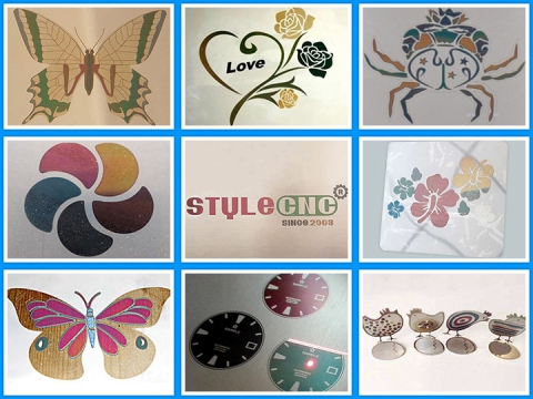 如何使用激光雕刻機在不銹鋼上標記顏色？