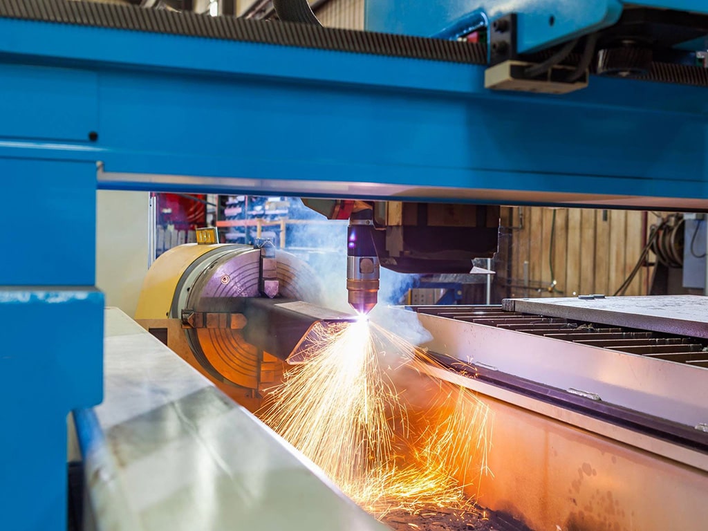 自動等離子切割機切割方形金屬管