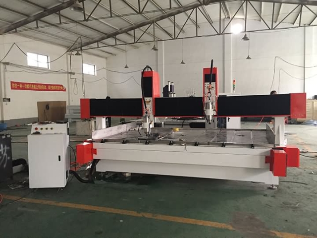 STS1530 印度雙主軸石材數控雕刻機