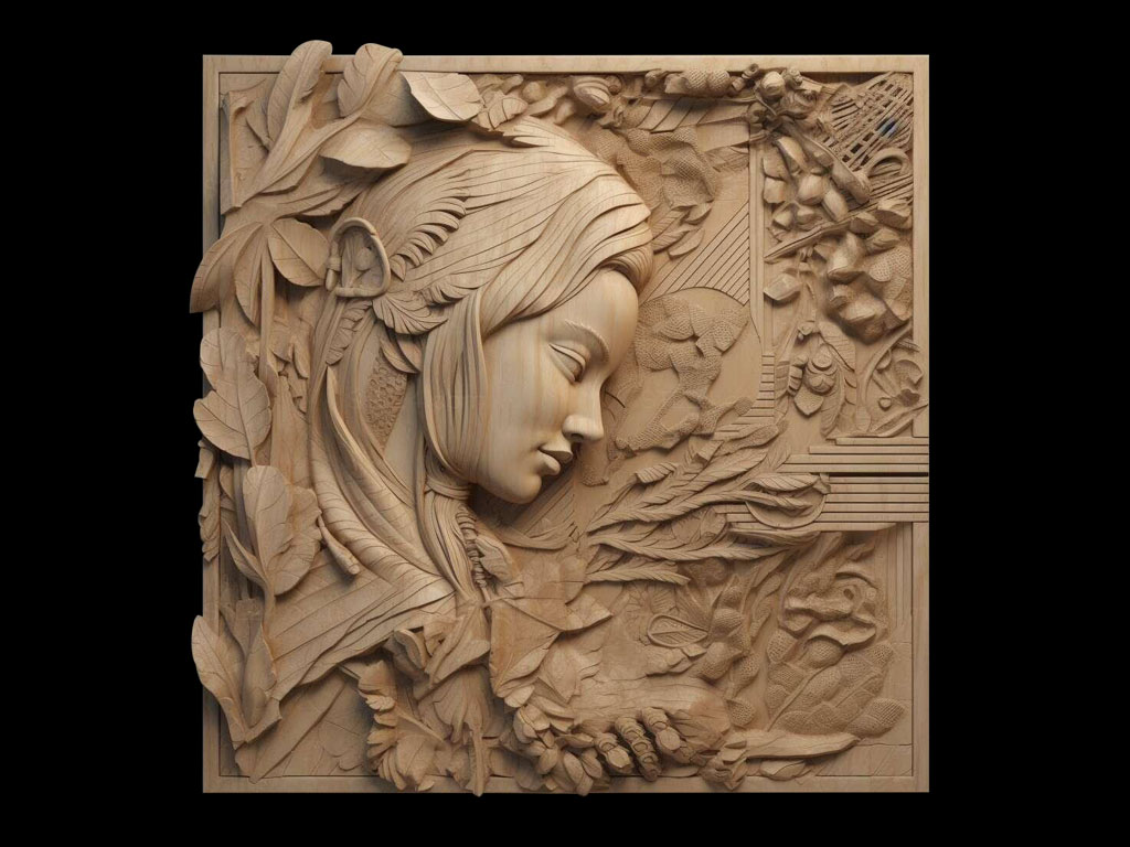 用于木浮雕項(xiàng)目的數(shù)控雕刻機(jī)