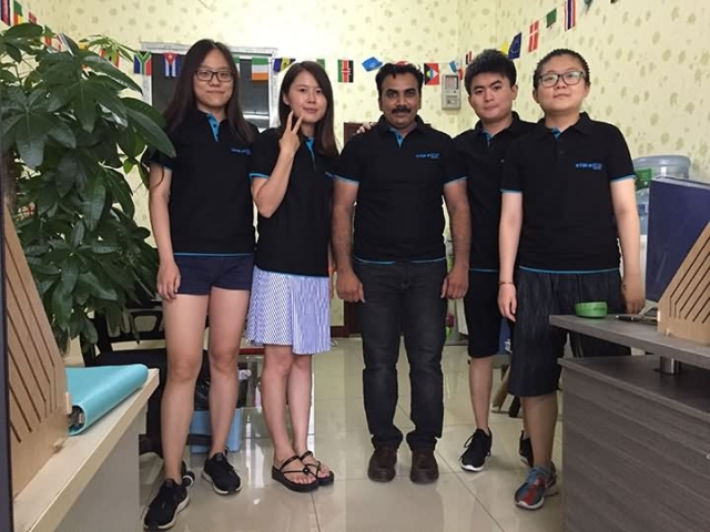 巴基斯坦客戶Ali先生來訪 STYLECNC 工廠面積