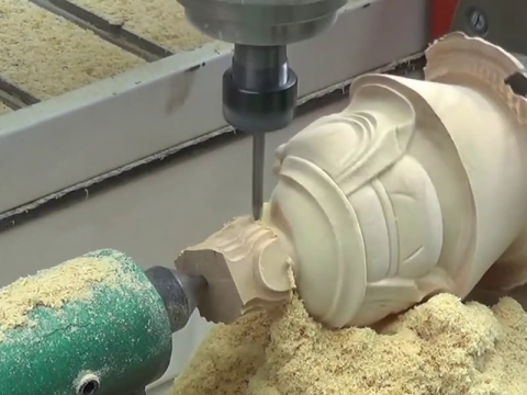 旋轉軸 3D 木工數控雕刻機 旋轉軸 3D 木工數控雕刻機