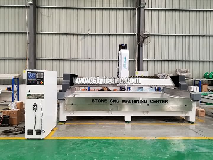 石材數控加工中心加工洗手盆