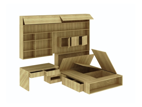 定制板式家具自動套料數控銑床