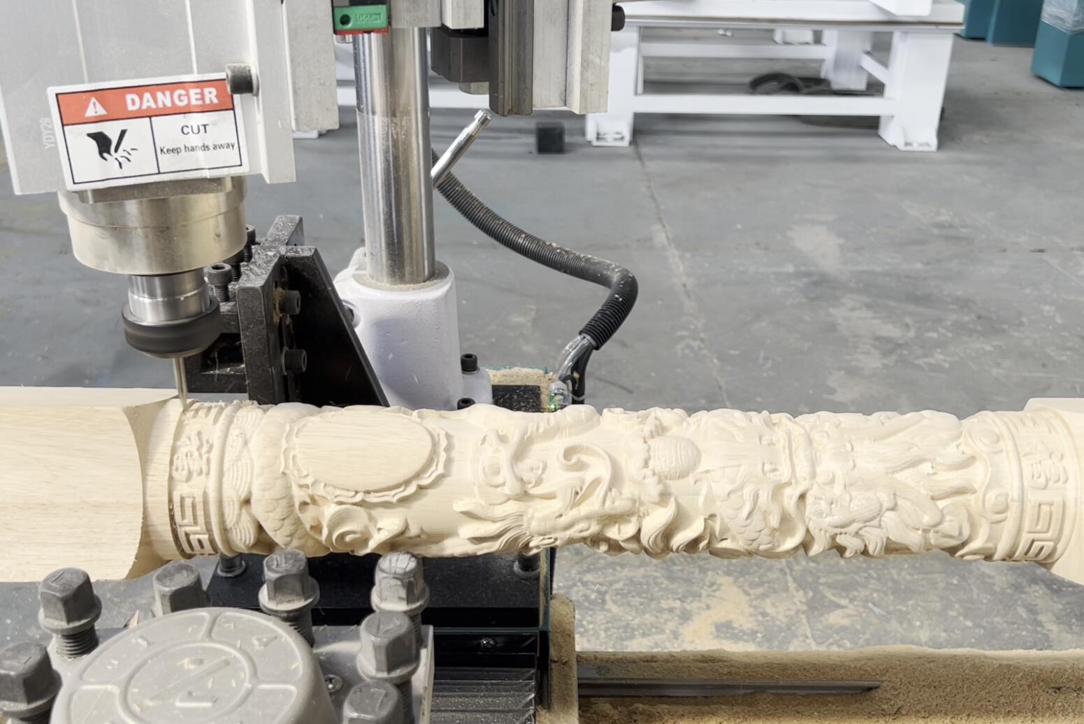 用于木工項目的自動換刀數控木工車床