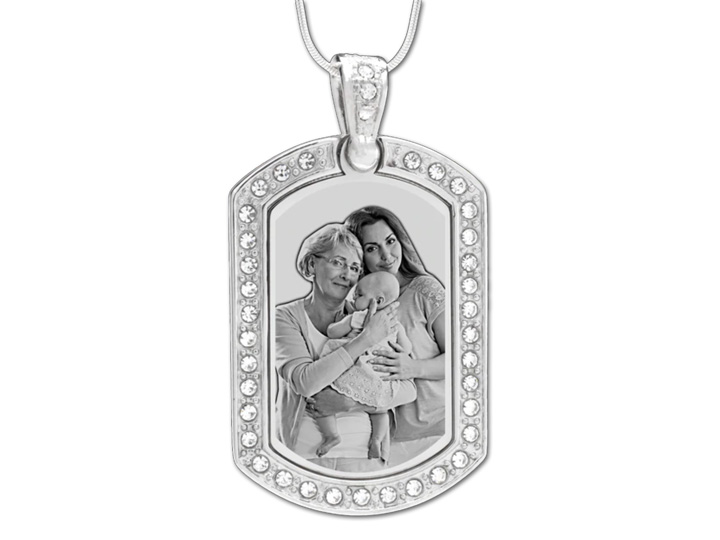 平面激光雕刻金屬標簽項目