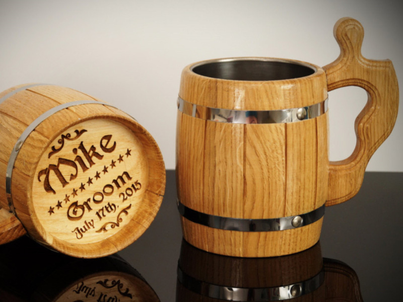 激光雕刻木制品