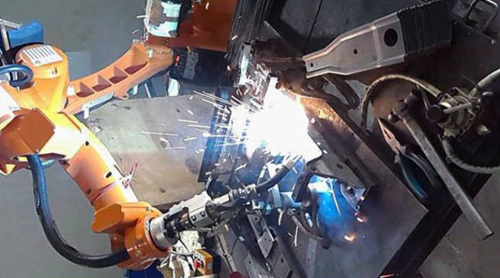 汽車門光纖激光焊接機器人 汽車門光纖激光焊接機器人