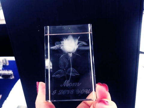 3D 用于氣泡圖制作的地下激光水晶雕刻機 3D 用于氣泡圖制作的地下激光水晶雕刻機