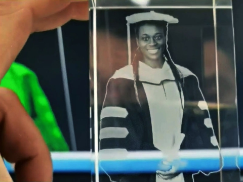 3D 內部激光雕刻個性化水晶禮品和工藝品 3D 內部激光雕刻個性化水晶禮品和工藝品