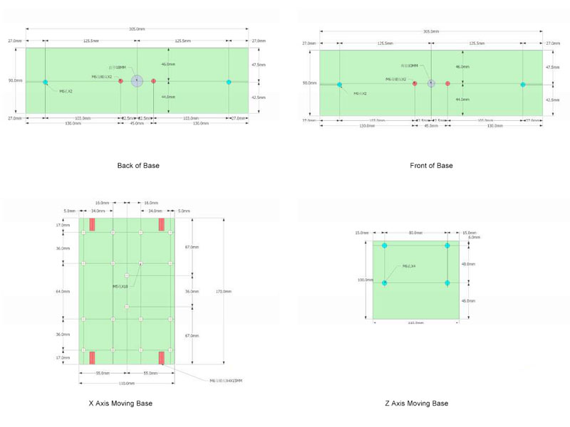 數控雕刻刻機圖紙