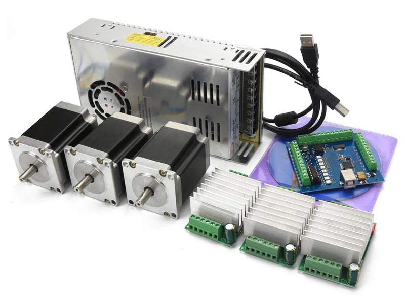 USB Mach3三軸數(shù)字控制器套件