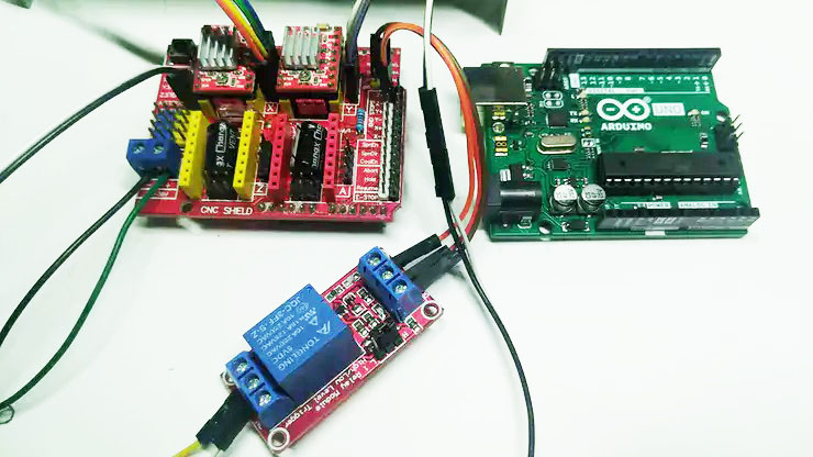 Arduino UNO R3 和 CNC Shield V3 Arduino UNO R3 和 CNC Shield V3