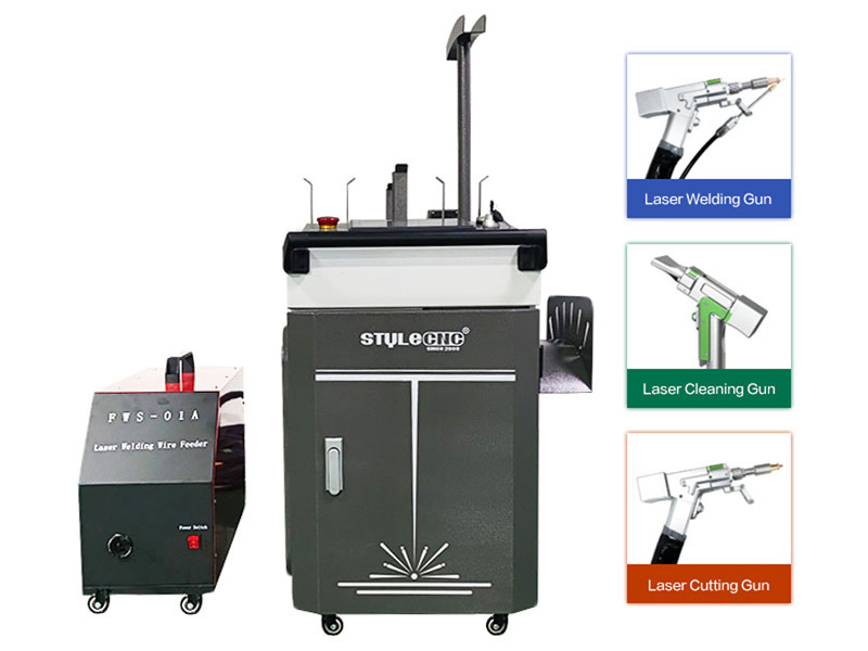 三合一手持式激光焊接、清洗、切割機