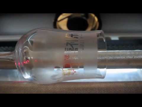 CO2 激光雕刻機蝕刻水晶玻璃工藝品 CO2 激光雕刻機蝕刻水晶玻璃工藝品