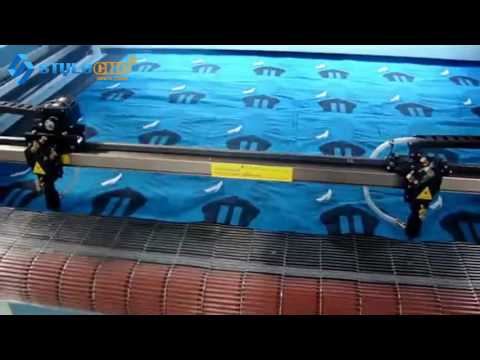 雙頭自動(dòng)送料布料激光切割機(jī) 雙頭自動(dòng)送料布料激光切割機(jī)