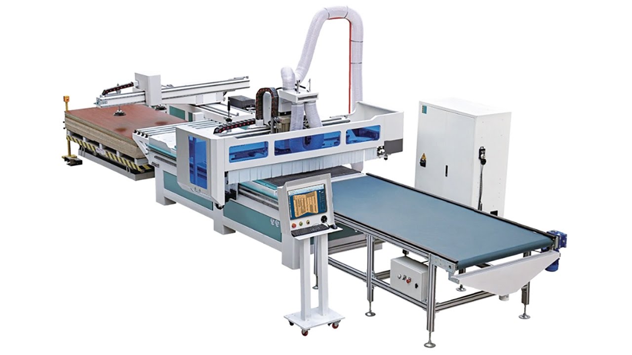 帶自動排版軟件的定制家具數(shù)控雕刻機