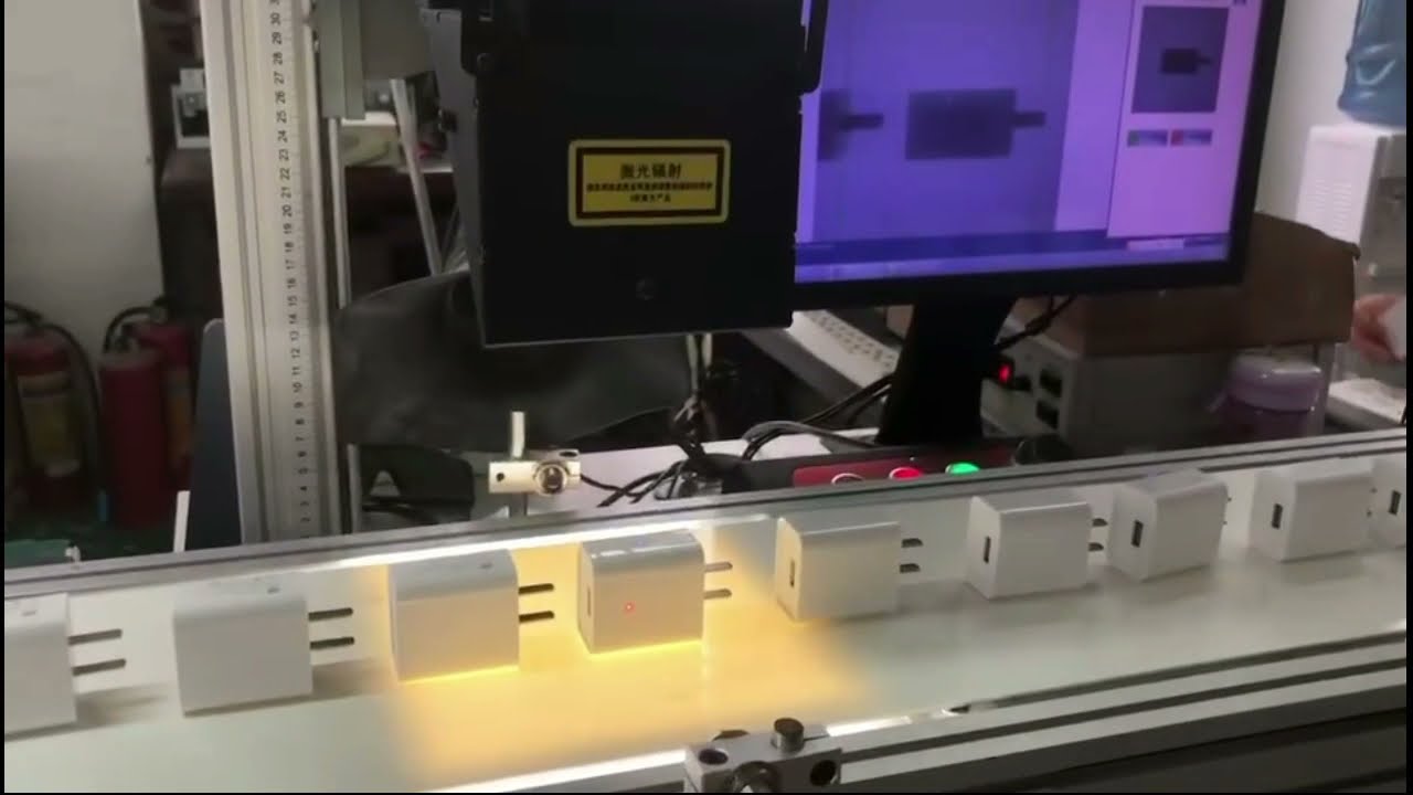 用于裝配線的實(shí)時(shí)工業(yè)光纖激光打標(biāo)機(jī)